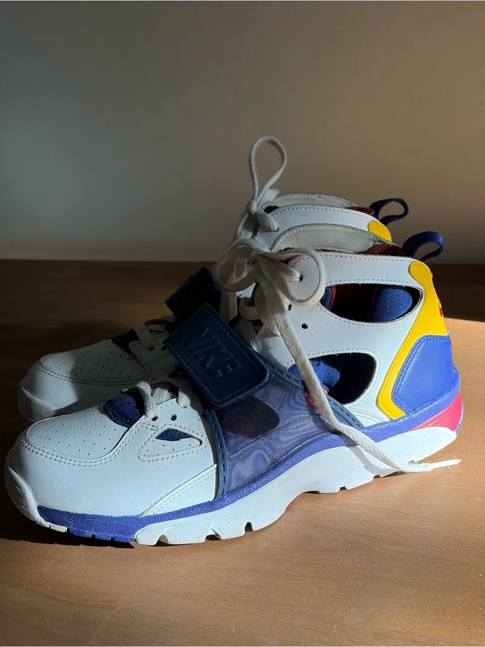 Nike Air Trainer Huarache Retro OG Regency Purple Amarillo White - Size 8